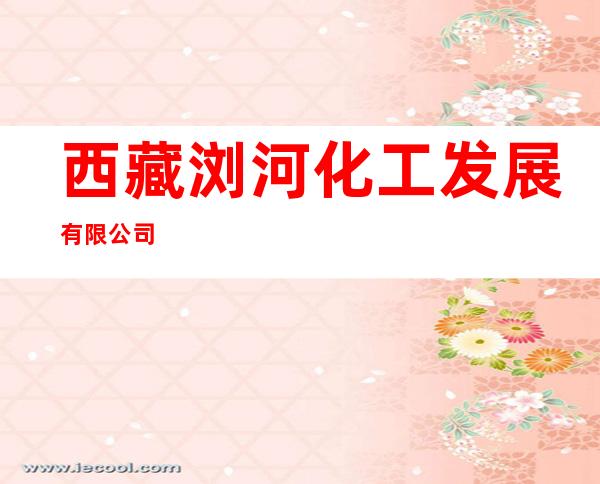 西藏浏河化工发展有限公司